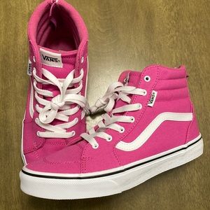 Pink High Top Vans